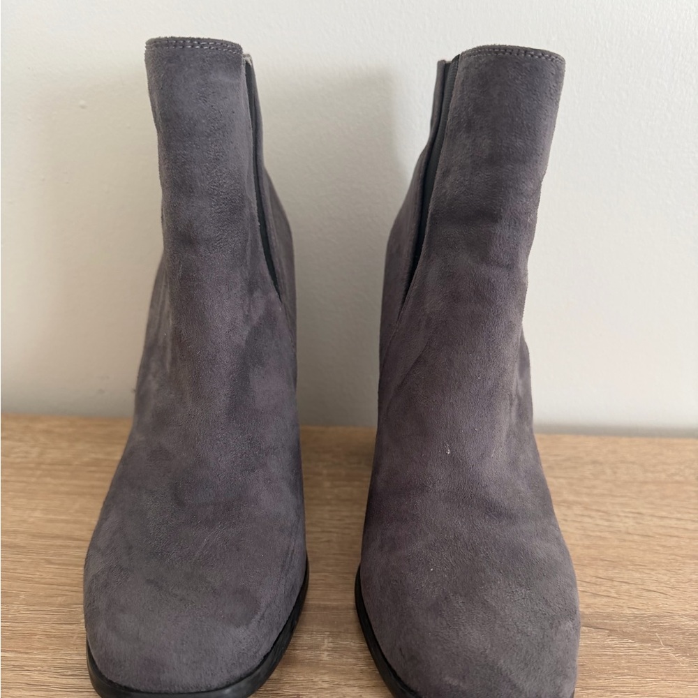 Steve Madden Charcoal Ankle Booties